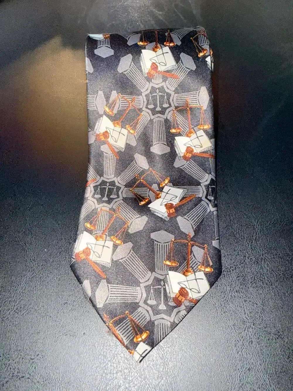 Ralph Marlin Lawyer Behind The Scenes Legal Novelty Tie